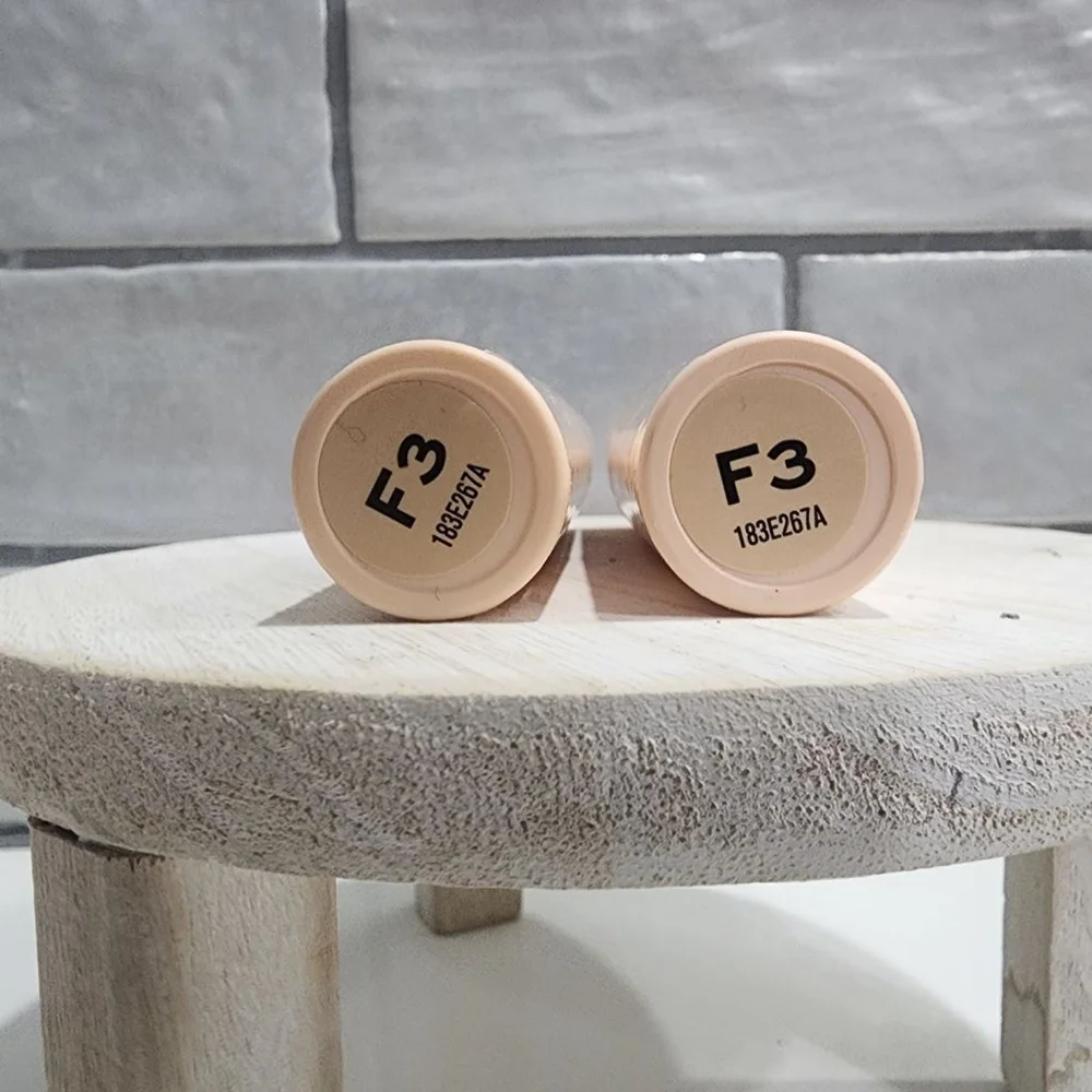 REVOLUTION F3 - Fair. Fast Base Stick Foundation. Lot of 2.